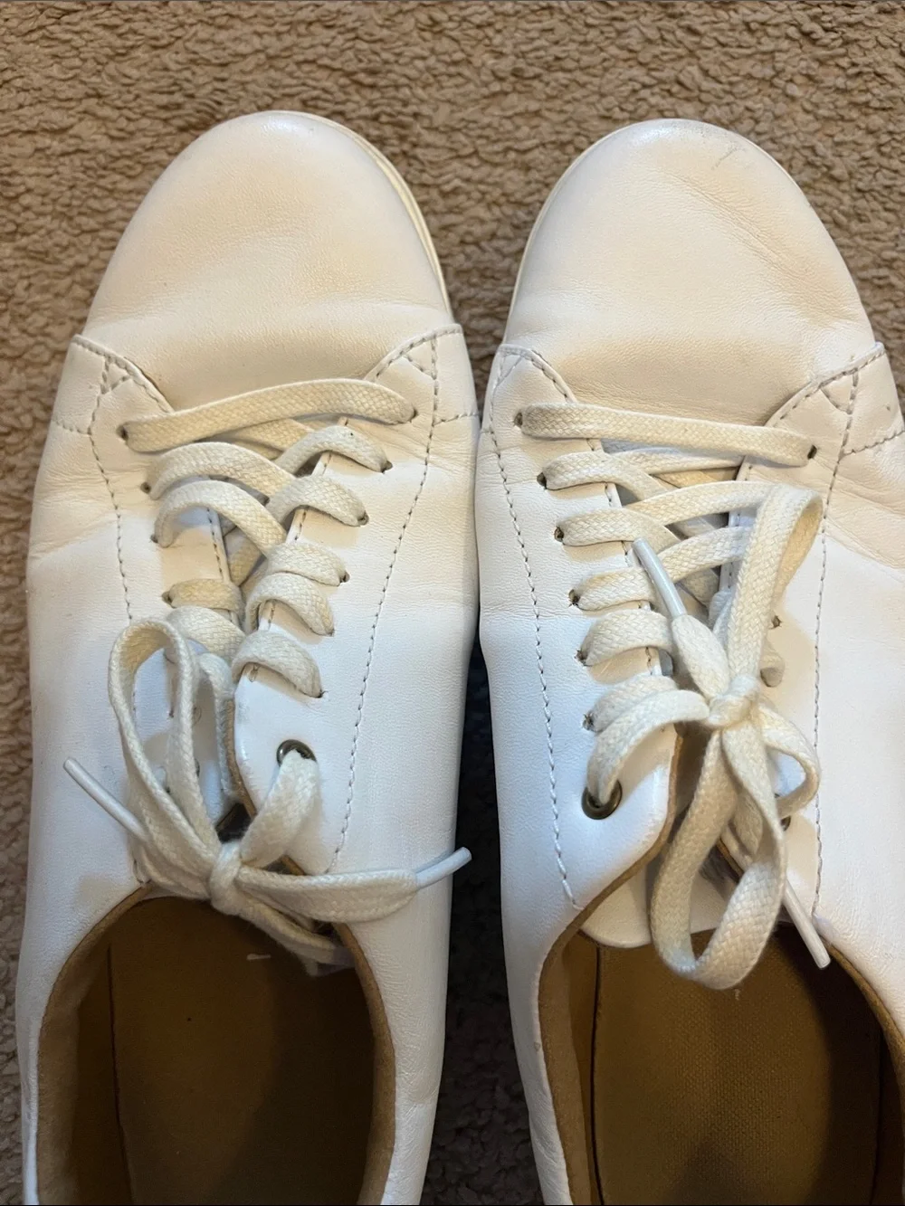 Cole Haan White Leather Women's Sneakers